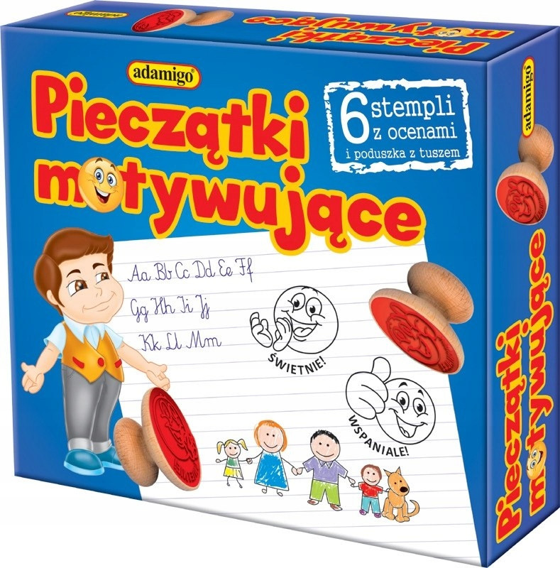 Plastové pečiatky - motivačné Adamigo G-6861